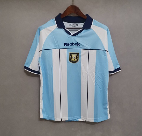AAA Quality Argentina 2001 Home Soccer Jersey